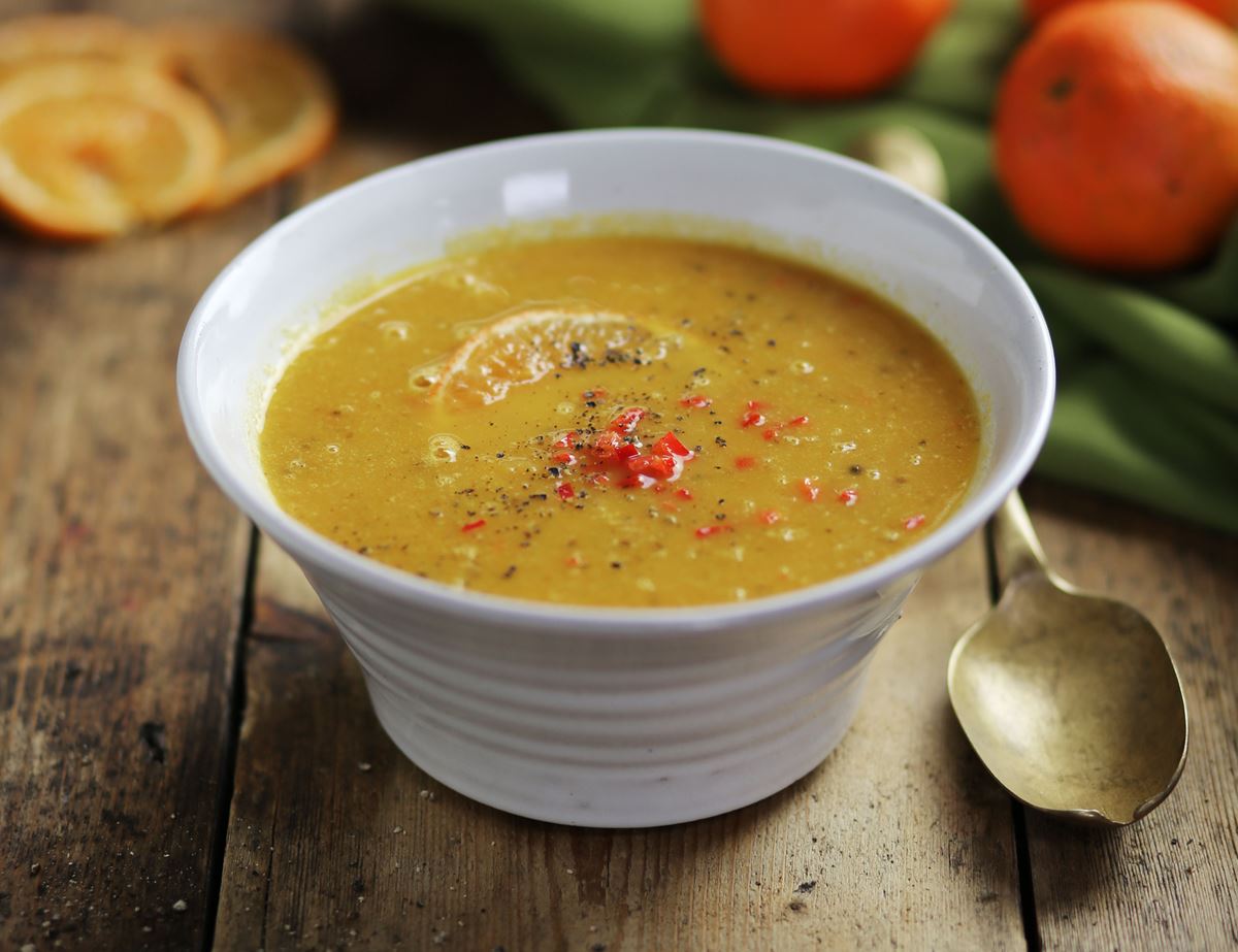 Carrot & Clementine Soup
