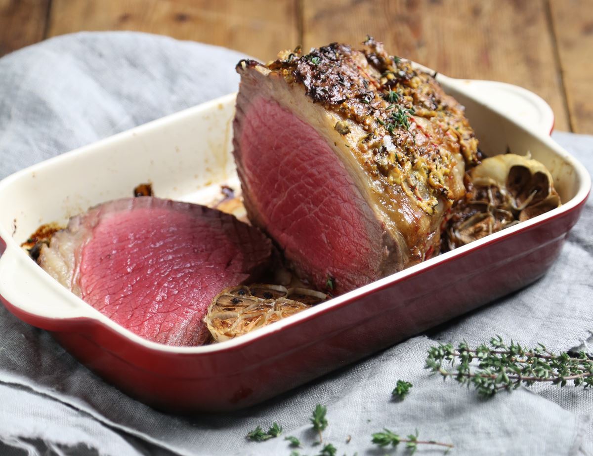 Topside with Thyme & Dijon Crust