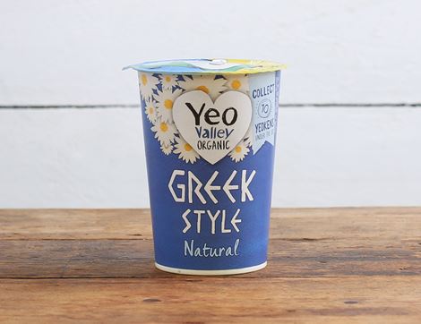 greek style natural yogurt yeo valley