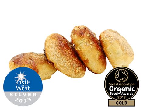 Eccles Cakes, Organic, Authentic Bread Co. (pack of 4)