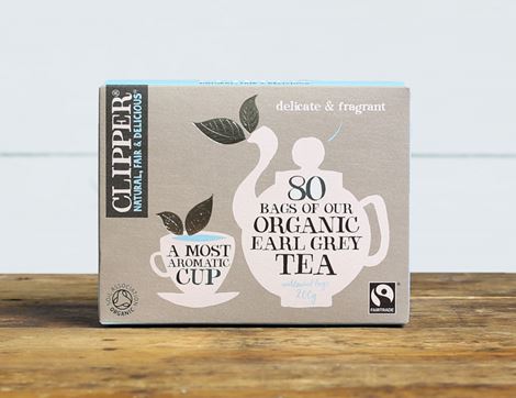 Earl Grey Tea, Organic, Clipper (80 bags)