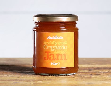 Apricot Jam, Organic, Abel & Cole (340g)