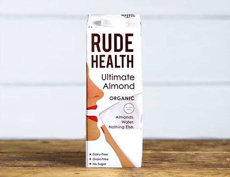 Ultimate Almond Drink, Organic, Rude Health (1 litre)