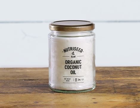 Raw Coconut Oil, Organic, Nutriseed (500ml)