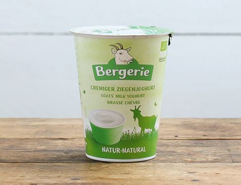 goat's milk natural thick & creamy yogurt bergerie