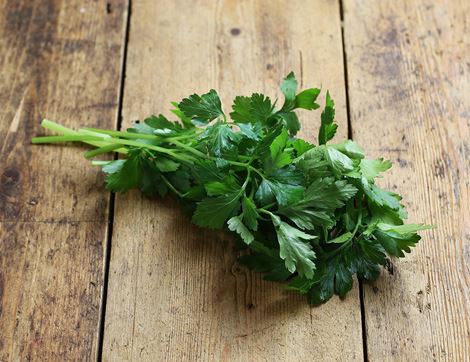 organic flat leaf parsley