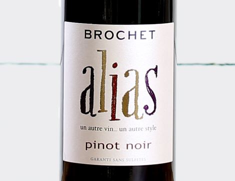 Alias Pinot Noir, No Added Sulphur, Organic, 2020 (75cl)