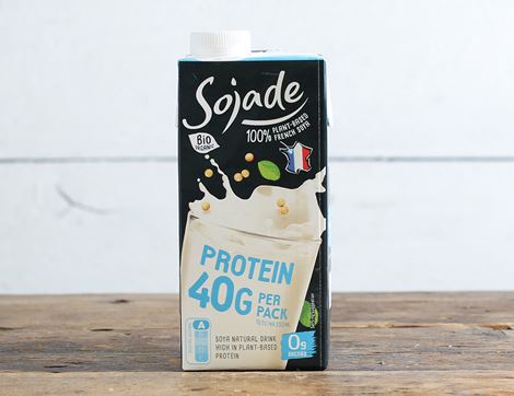 high protein soya drink sojade