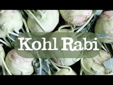 Kohlrabi youtube thumbnail
