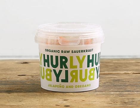 Jalapeño & Oregano Fermented Raw Sauerkraut