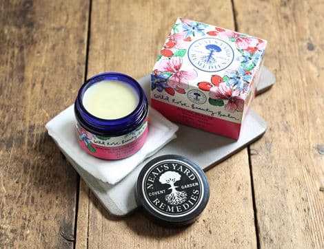 Beauty Balm with Muslin Cloth, Wild Rose