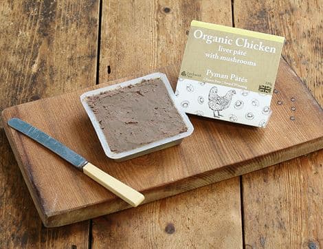 Chicken Liver Pâté with Chestnut Mushroom