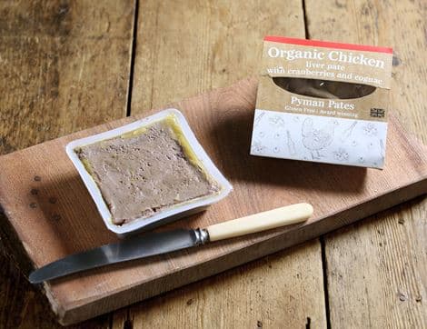 Chicken Liver Pâté with Cranberries & Cognac