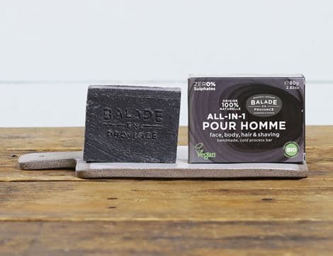 All-in-1 Shampoo, Body & Shave Bar for Men
