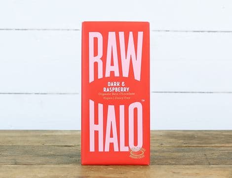 Dark & Raspberry Raw Chocolate