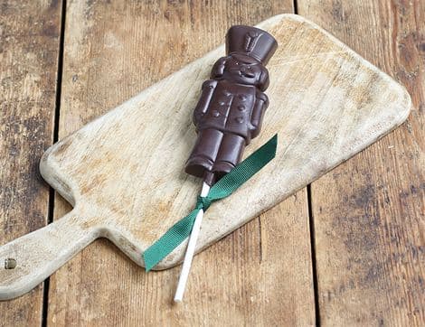 Dark Chocolate Soldier Lolly