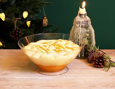 Blood Orange & Ginger Trifle