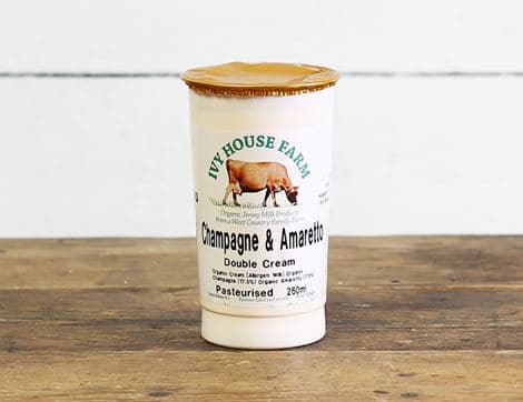Champagne & Amaretto Double Cream