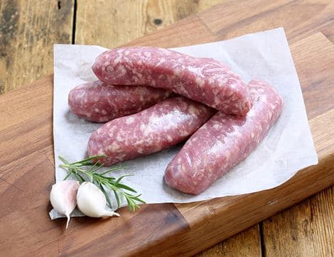 Pork & Garlic Sausages