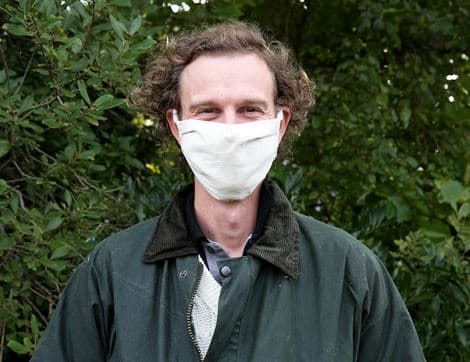 Cotton Face Mask, Undyed image thumbnail