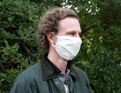 Cotton Face Mask, Undyed image thumbnail