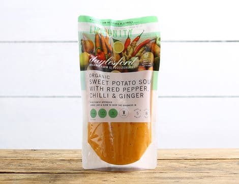 Sweet Potato Soup with Chilli & Ginger