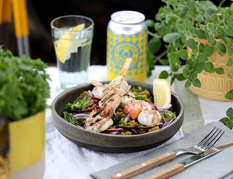 Luxury Fish Kebab Skewers image thumbnail