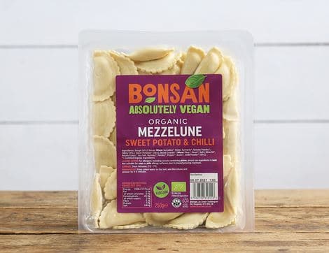 Mezzelune with Sweet Potato & Chilli
