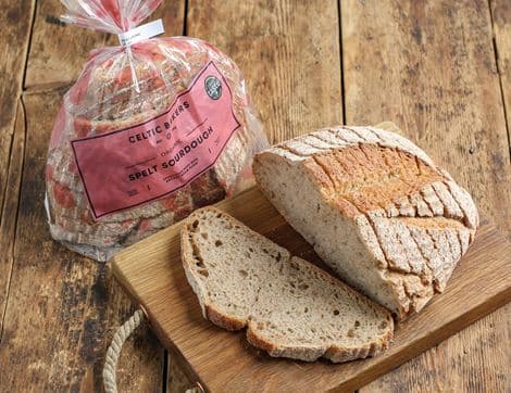 Tottenham Sourdough Spelt Loaf, Sliced