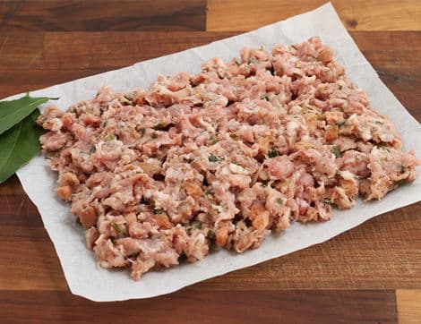 Pork Sausagemeat with Leek & Apple