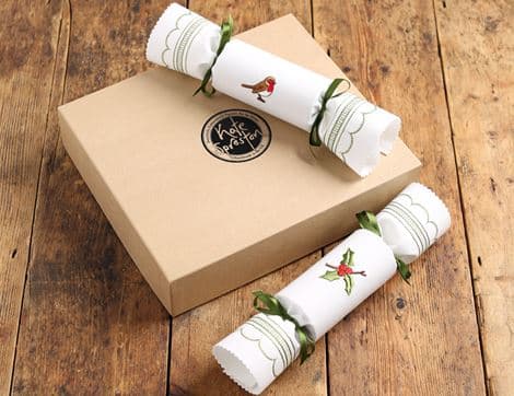 Embroidered Christmas Crackers with Gift Box image thumbnail