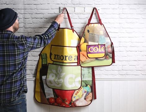 Upcycled Van Panel Child's Apron image thumbnail