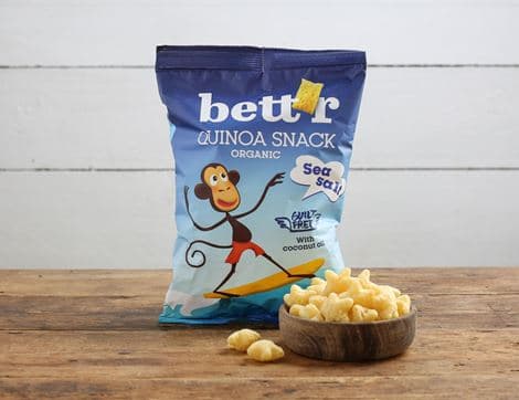 Salted Quinoa Snacks