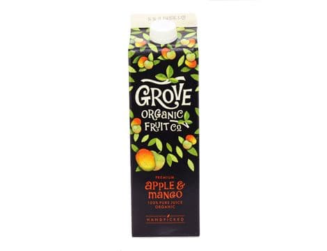Apple & Mango Juice, Organic, Grove (1 litre)