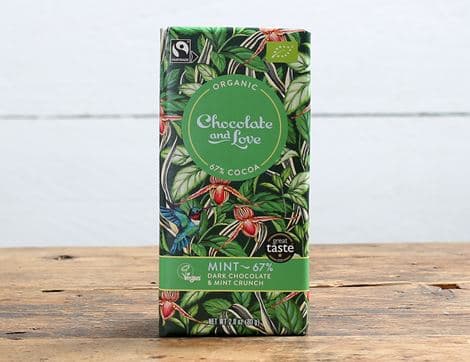 Dark Chocolate & Mint Crunch Bar