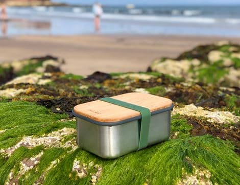 Large Stainless Steel Sandwich Box image thumbnail