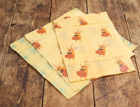Waxed Cotton Food Bags image thumbnail