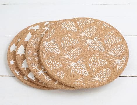 Cork Placemats, Christmas Design image thumbnail