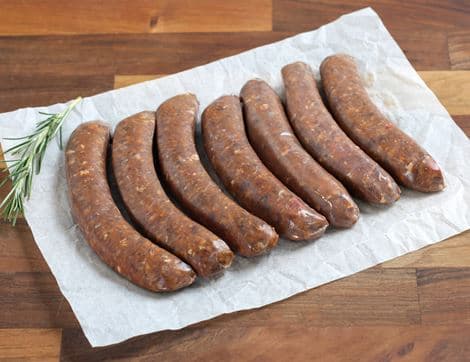 Beef & Tomato Sausages