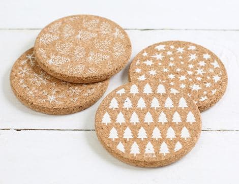 Coasters, Christmas Design image thumbnail