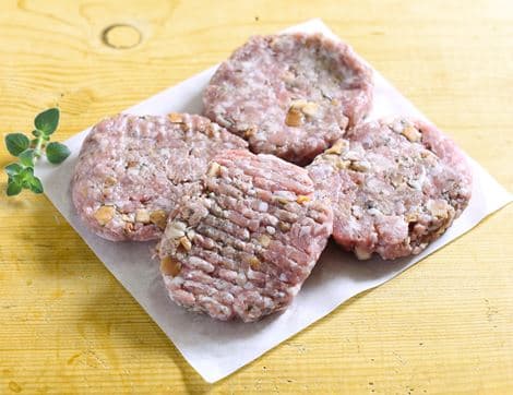Pork & Apple Burgers