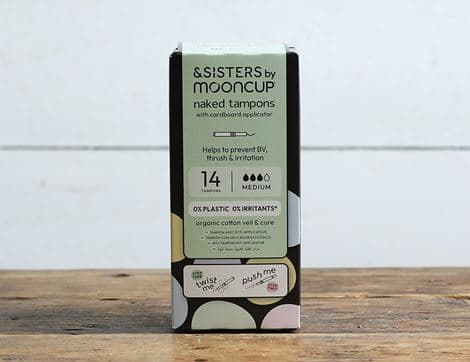 Tampons with Eco-Applicator, Medium, Organic Cotton image thumbnail