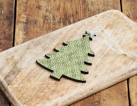 Wooden Christmas Tree Decoration image thumbnail