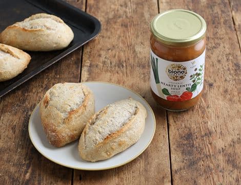 Lentil Soup & Petit Pain Rolls Bundle image thumbnail