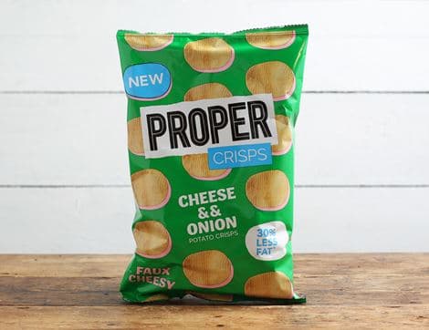 Cheese & Onion Crisps, B Corp, Non-Organic