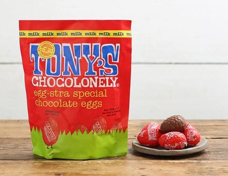 Milk Chocolate Eggs Pouch, B Corp, Non-Organic