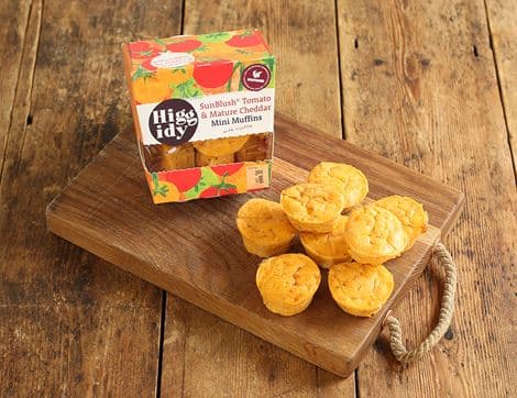 SunBlush® Tomato & Mature Cheddar Mini Muffins, B Corp, Non-Organic