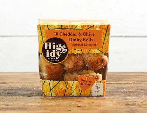 Cheddar & Chive Dinky Rolls, B Corp, Non-Organic image thumbnail