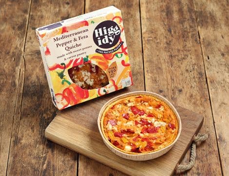 Mediterranean Pepper & Greek Feta Quiche, B Corp, Non-Organic