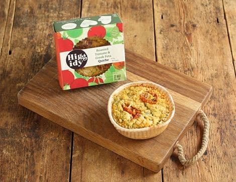 Roasted Tomato & Greek Feta Quiche, B Corp, Non-Organic